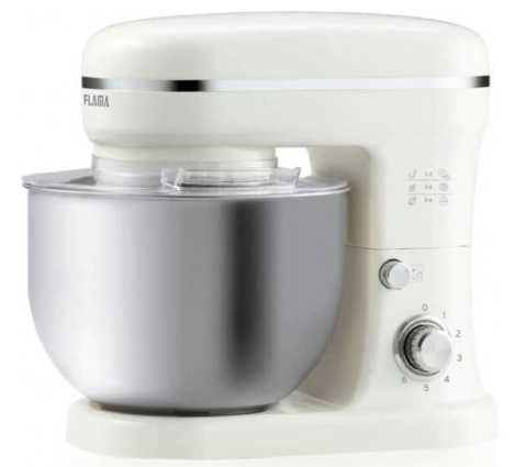 Batedeira com Taça FLAMA  (1200 W - Taça 5 L - Branco) (como novo)