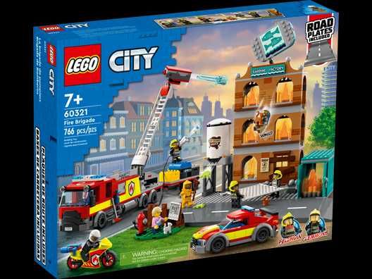 Lego City 60321 Corpo Bombeiros - NOVO
