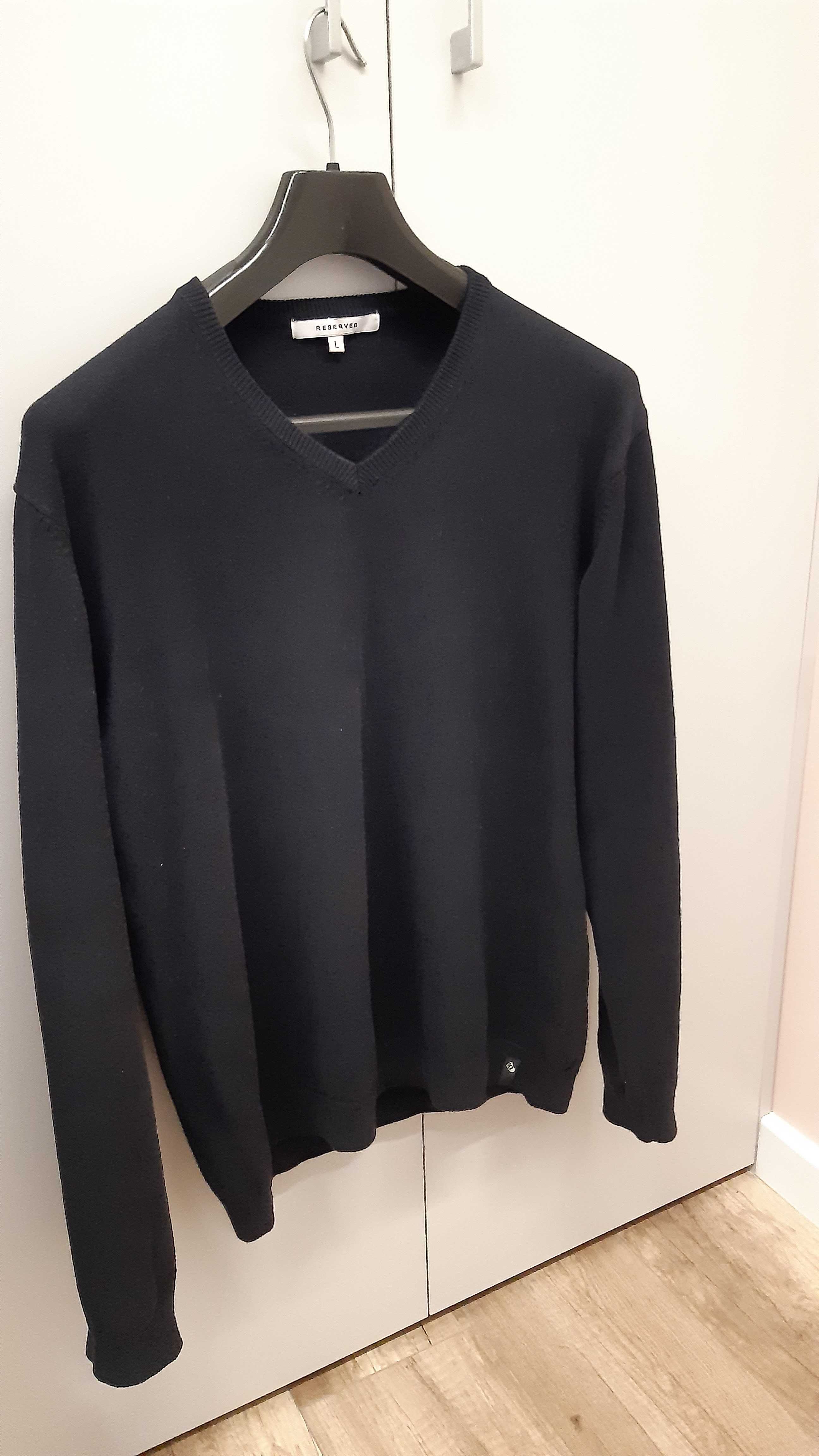 Sweter męski Reserved L granatowy