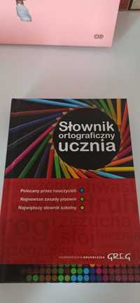Słownik ortograficzny ucznia U. Czernichowska + slownik kieszonkowy
