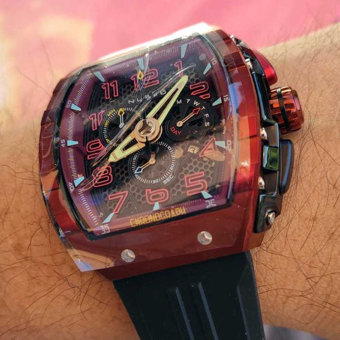Nowy zegarek NUBEO MAGELLAN CHRONO w stylu Richard Mille/Franck Muller