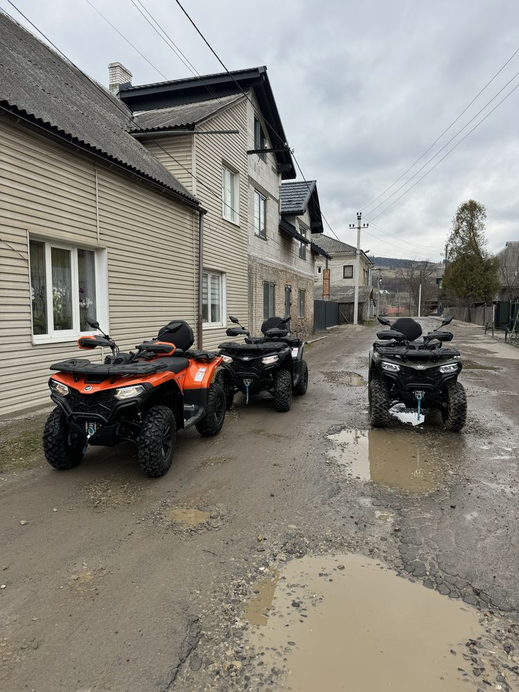 Квадроцикл Cf Moto 450L EPS-(2025) 200км пробігу!