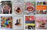 Vários Livros de Culinária entre 3,00€ e 8,00€ cada