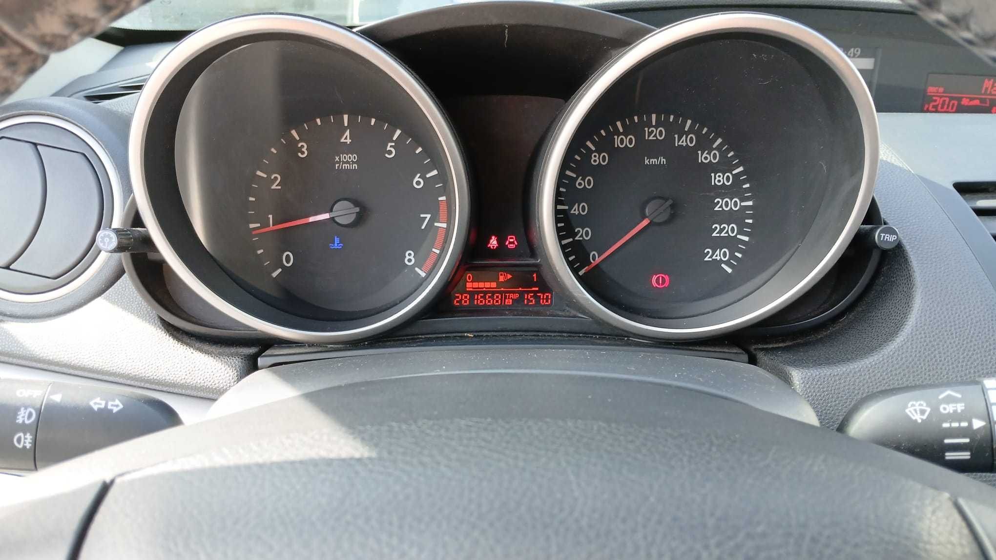 MAZDA 3 Hatchback 1,6 2009 bezwypadkowa, 1 właściciel