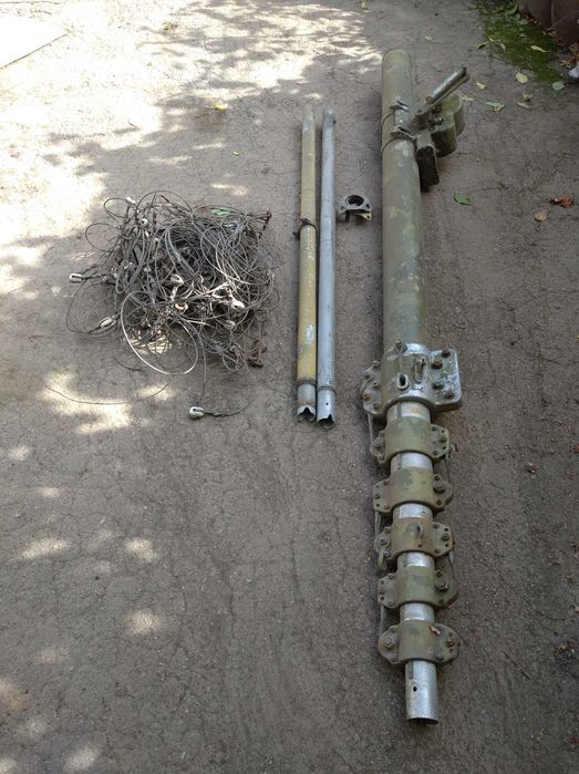 Мачта Вышка Военная для радиостанции телескоп 17метров