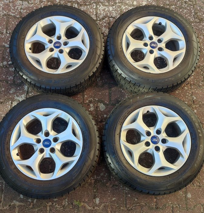Felgi aluminiowe 16 cali + opony zimowe Falken 215/60 R16 Ford S-max