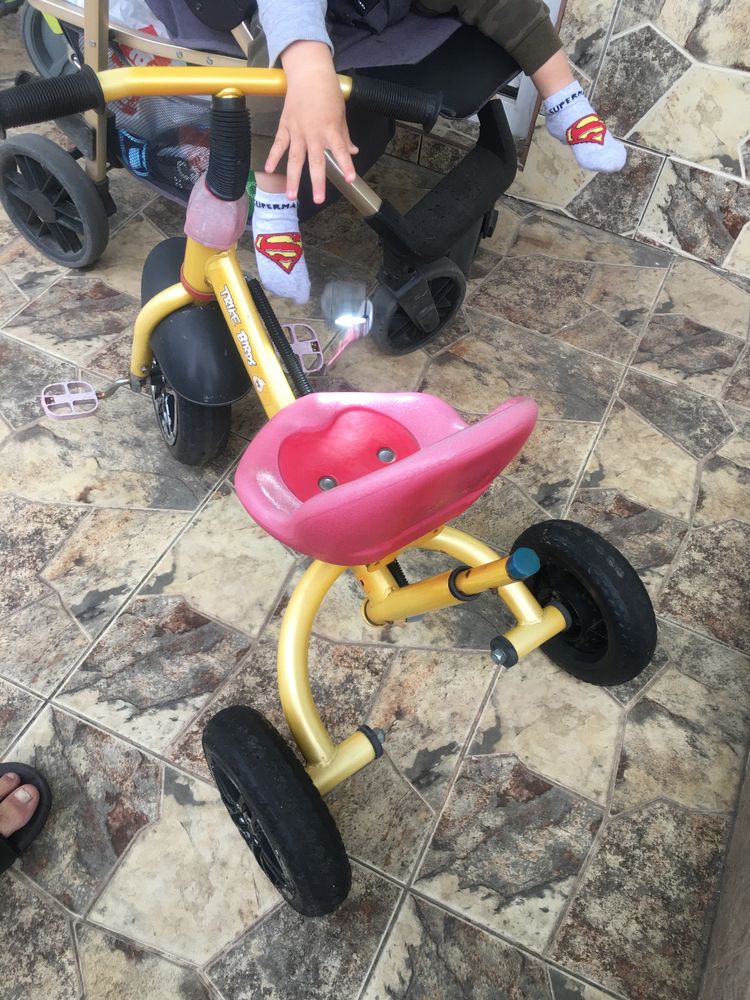 детский 3-х колесный велосипед