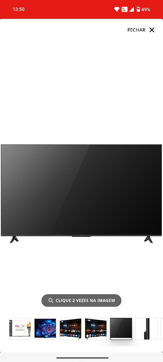 Tv tcl 55 polegadas
