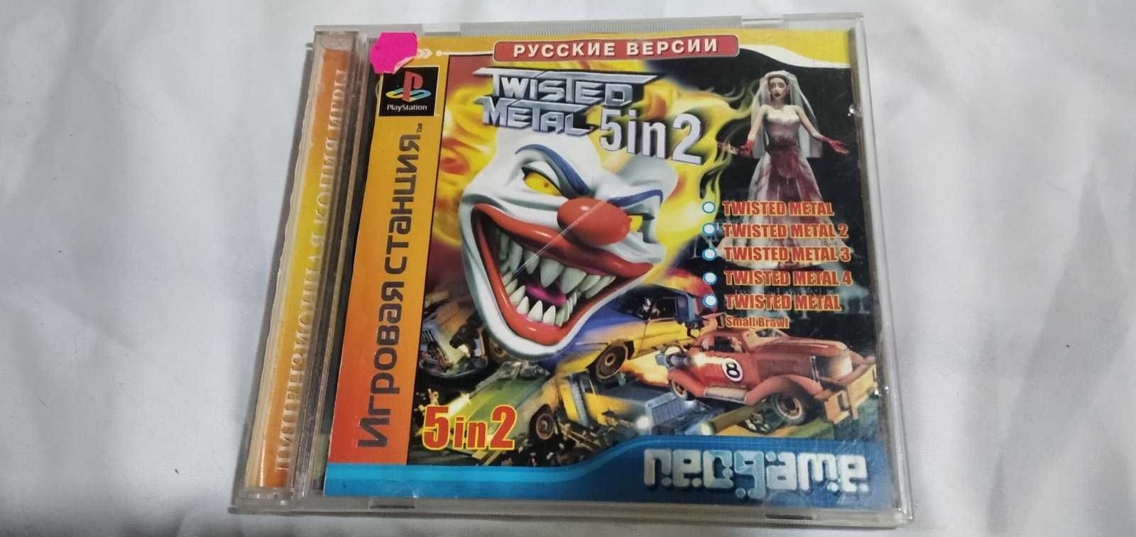 play station neo game cd игра "twisted metal" 5in2