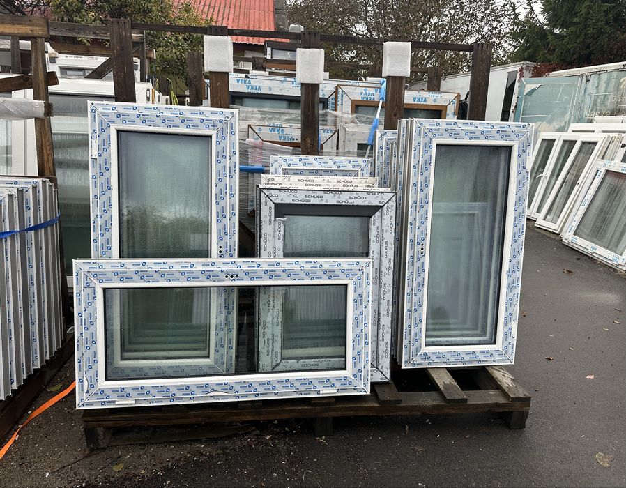 Okna PCV nowe i używane 55 x 105, 103 x 105 i inne!