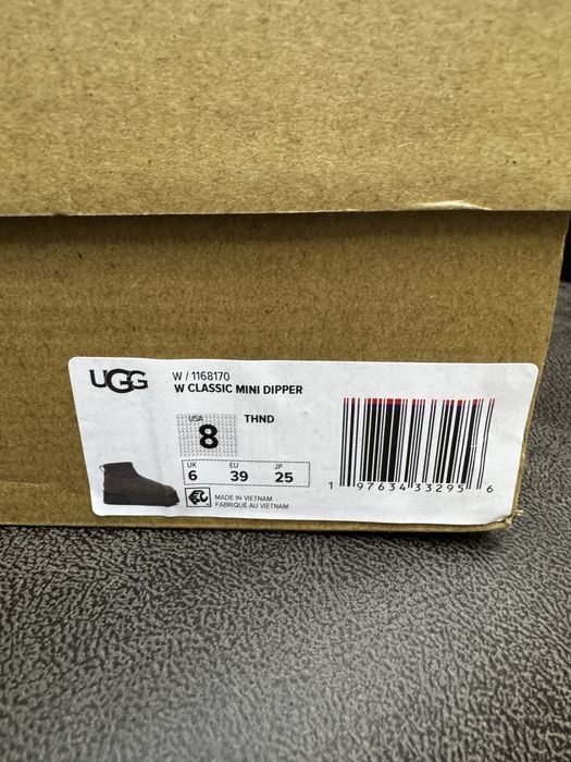 Ugg mini dipper classic  оригинал!!!