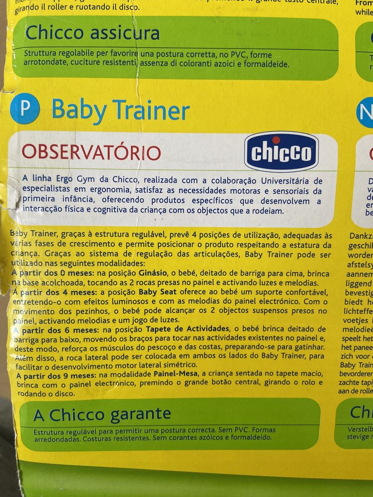 Tapete ginásio para bebé Chicco