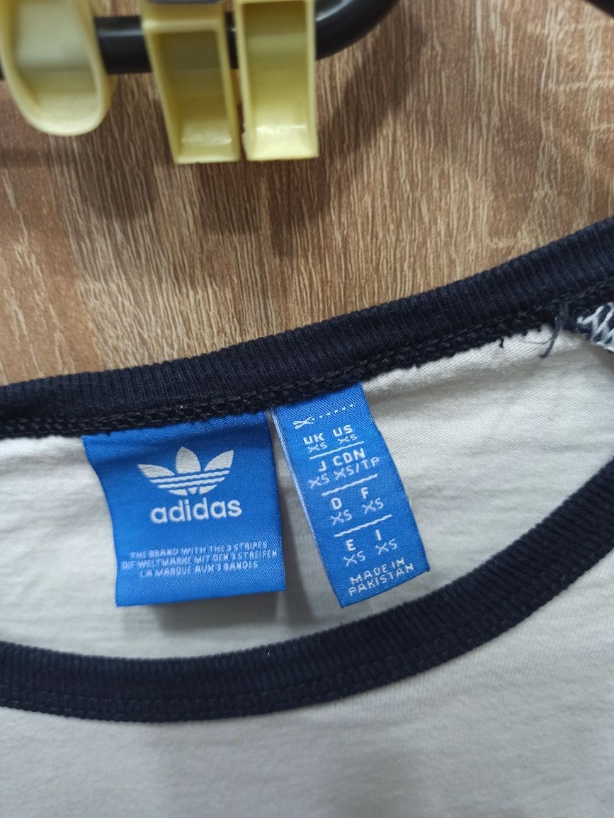 Bluzka męska z długim rękawem Adidas bluza xs S