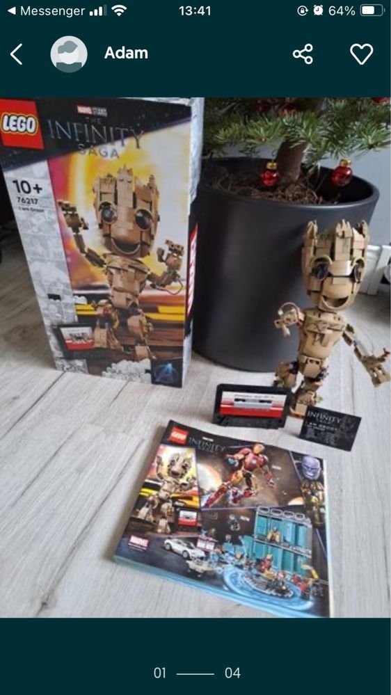 Lego groot marvel 76217