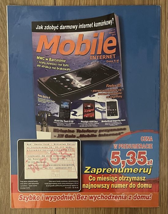 Czasopismo F1 Racing numer 105 kwiecień 2013