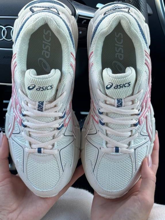 Женские кроссовки ASICS Gel - Kahana 8 New Beige Pink бежевый с розов