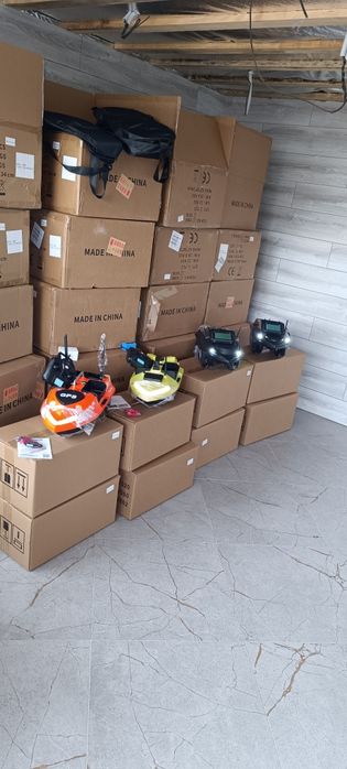 Карповий кораблик GPS V020. Кораблик GPS 40 точок.