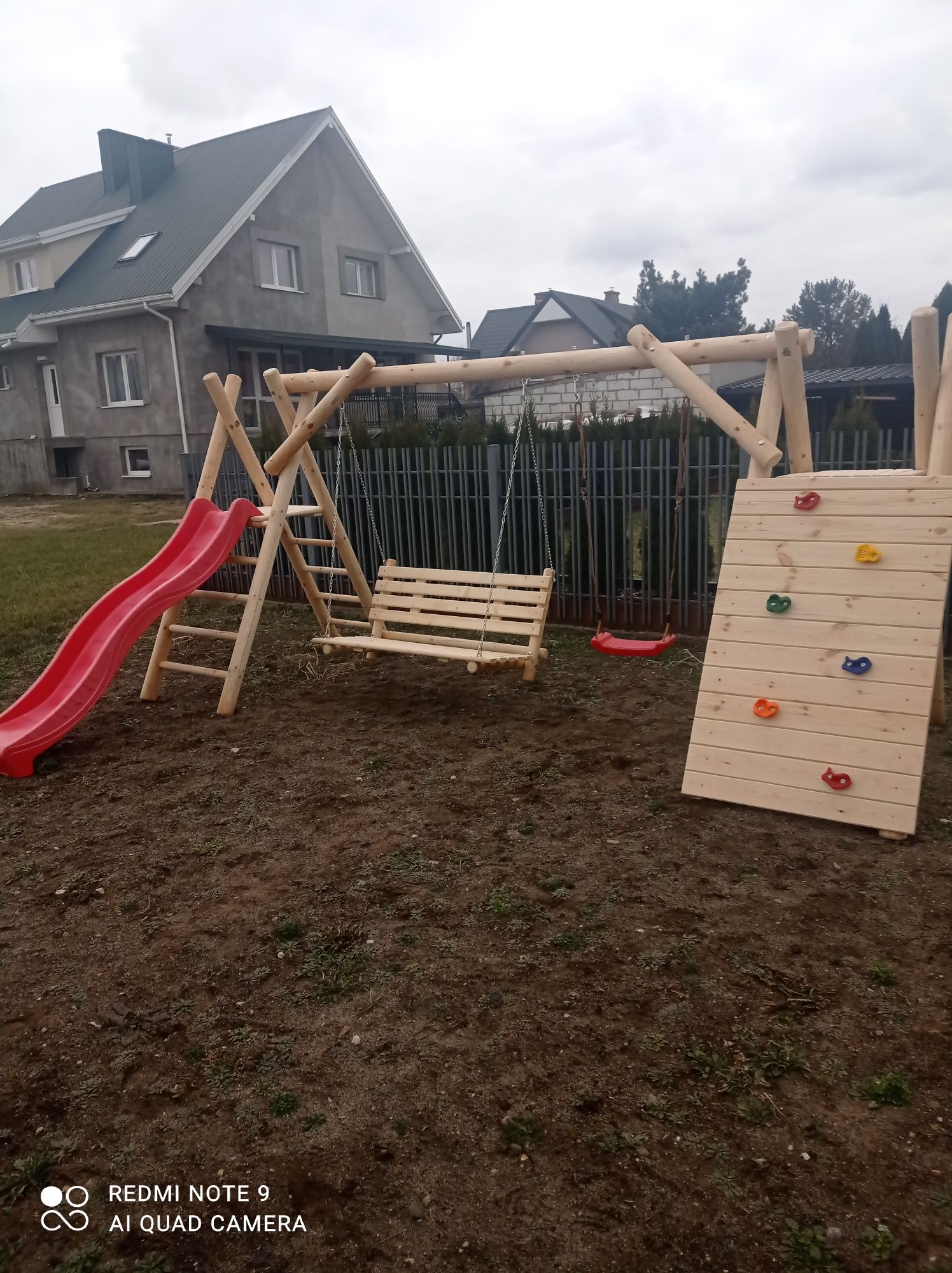 Huśtawka ogrodowa plac zabaw meble ogrodowe