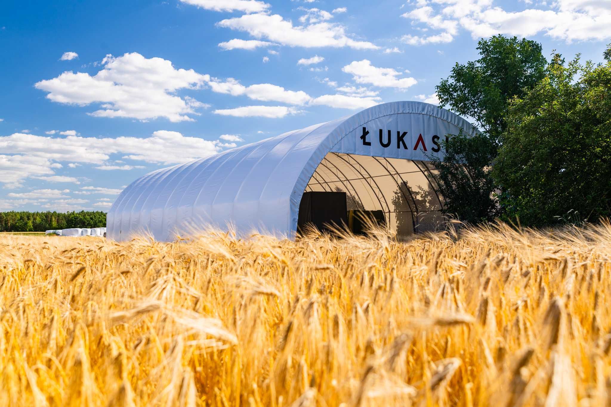 Hala Łukowa, Hala na bale, na maszyny ŁUKASIUK 18x40 720m2