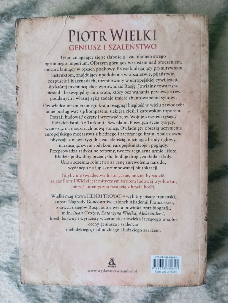 Henri Troyat-"Piotr Wielki.Geniusz i Szaleństwo".