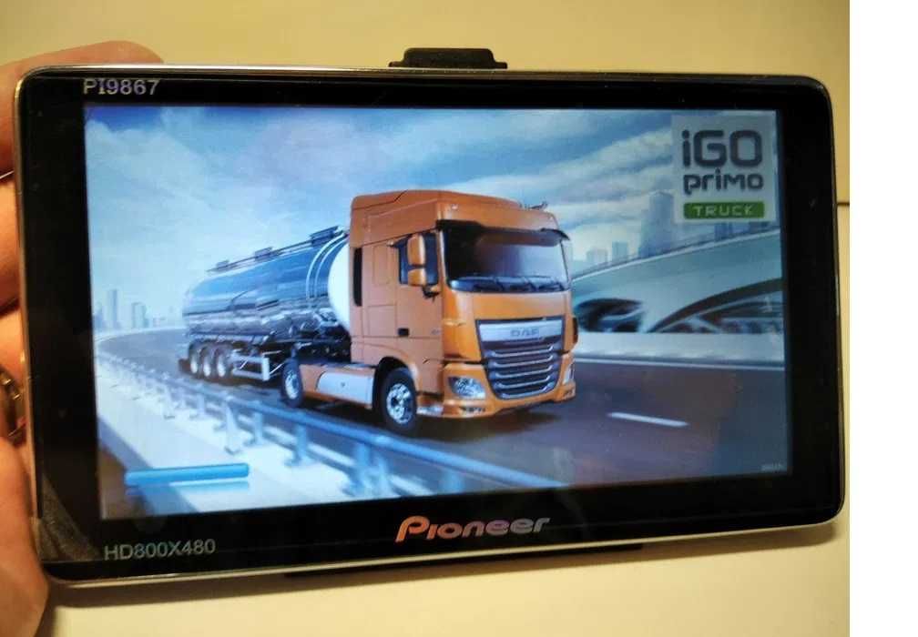 GPS навігатор Pioneer 7 дюймів HD. Грузовий. Європа + Україна! 2025р