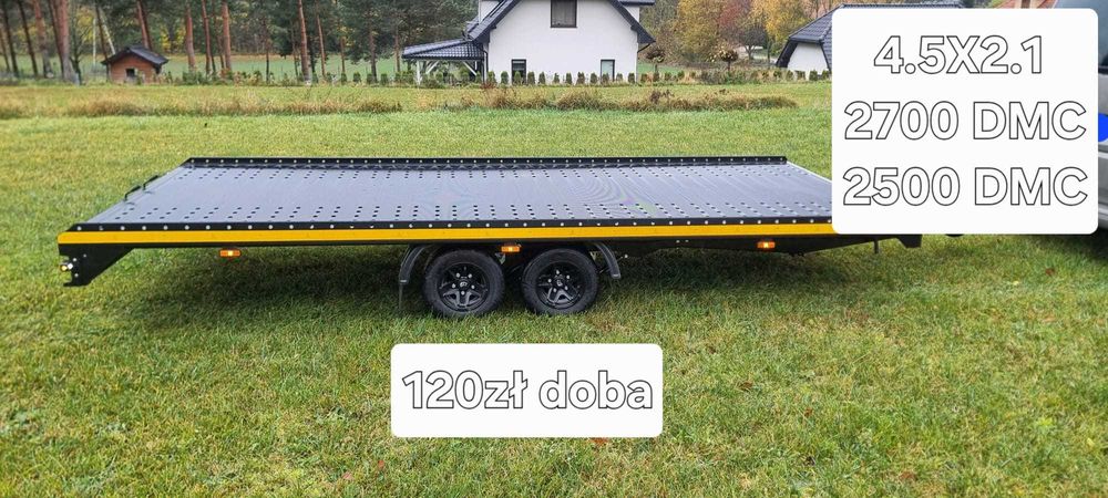 Wynajem Laweta Pod BUSA 6.5x2.3 3500 DMC LAWETY WIŚNIOWA Świdnica
