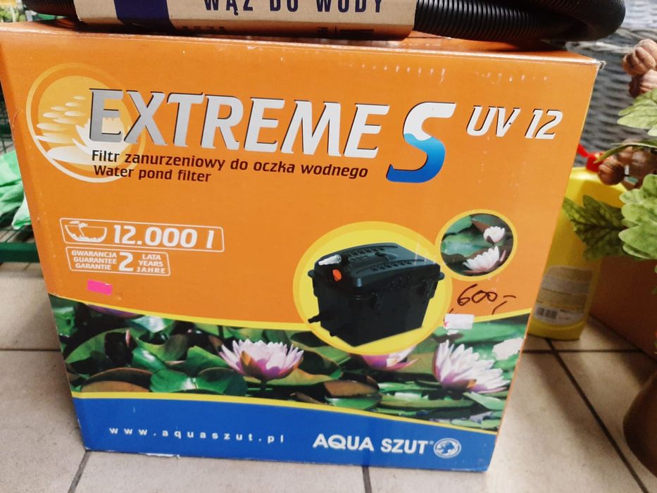 Filtr zanurzeniowy do oczka wodnego uv12