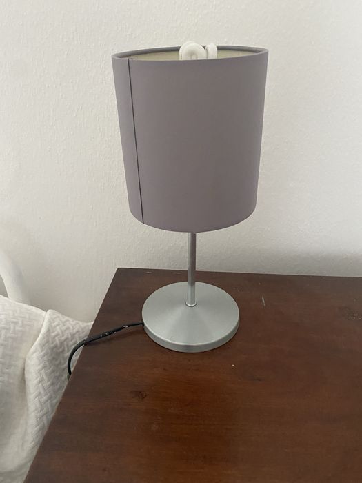 Candeiro ikea cinzento