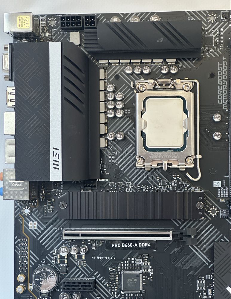 Комплект i5-13400f MSI PRO B660 ATX D4