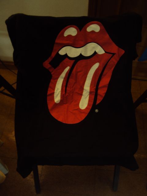 Uma Camisola dos Rolling Stones. originais marca registada XL