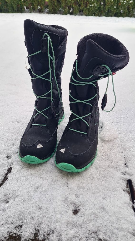 Śniegowce Dachstein SCHNEEGESTÖBER DDS black/spearmint