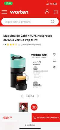 Máquina de café Nespresso