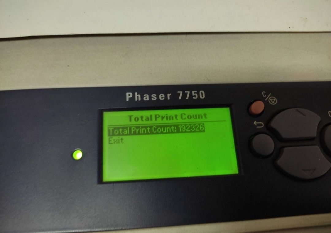 Цветной лазерный принтер Xerox Phazer 7750