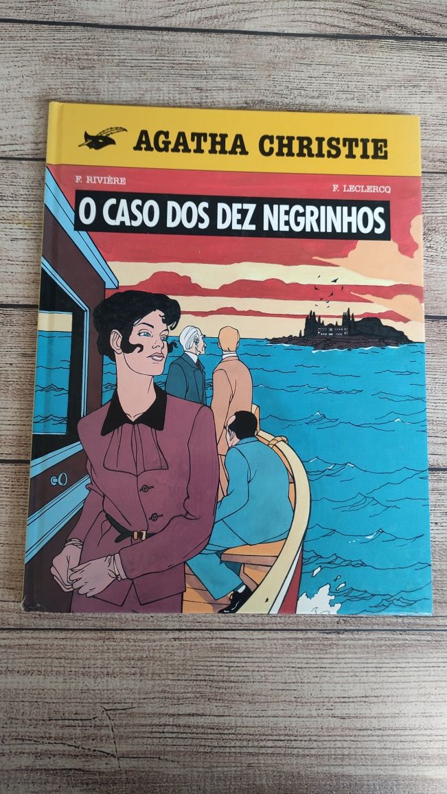 Livros Banda Desenhada Antiga, Sherlock Holmes e Agatha Christie