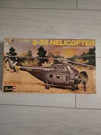S-55 Helicopter Sikorsky 1/48 do sklejania firmy Revell H-214 z 1975r