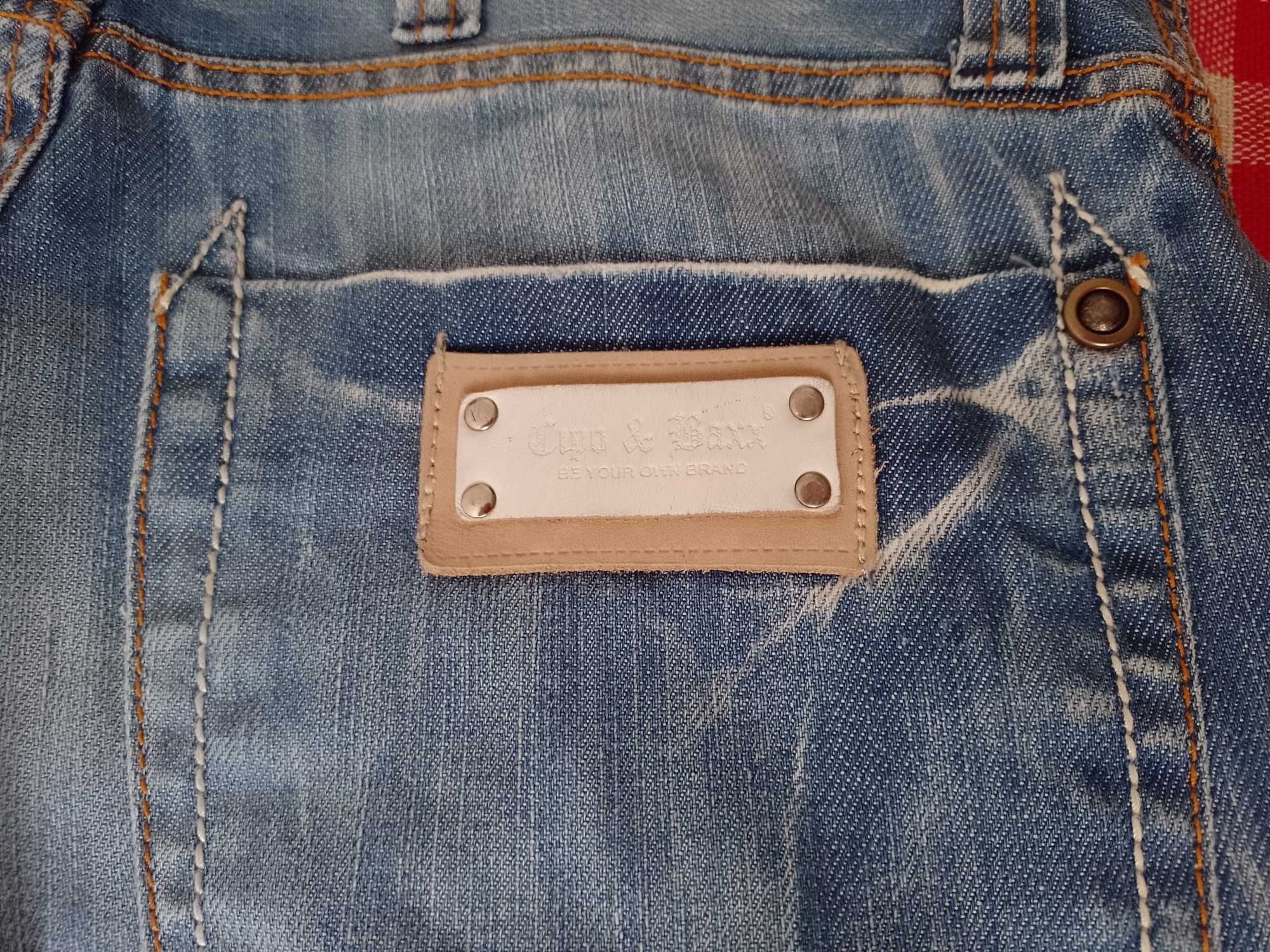 Spodnie męskie jeans Cipo & Baxx W31 L34