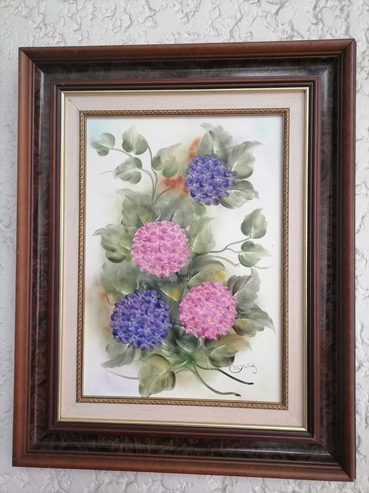 Quadro pintado à mão