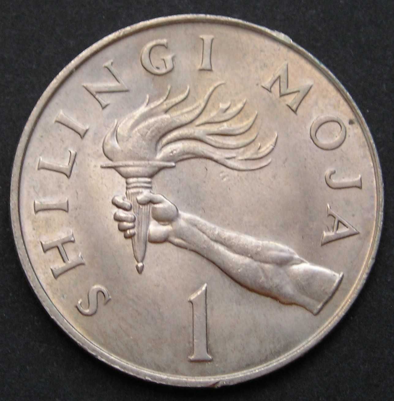 Tanazania 1 shilling 1966 - stan 1/2