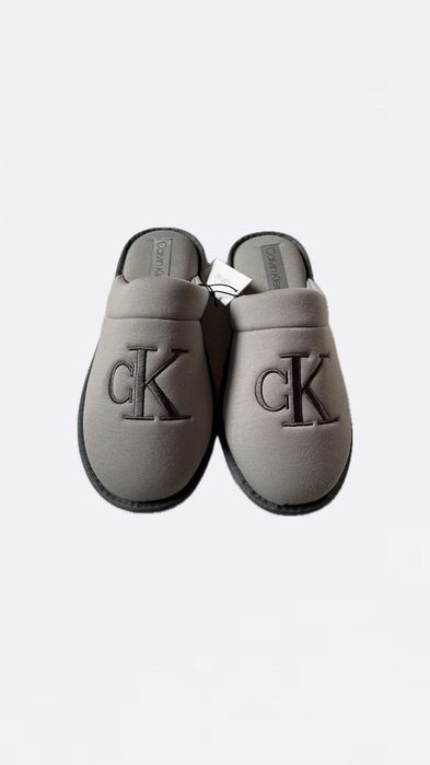 Домашние тапочки calvin klein (ck slipper)с америки 8us-12us (41-45EU)