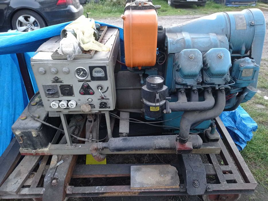Agregat prądotwórczy PAD8 8kW Stan jak nowy 215 motogodzin!