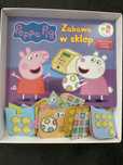 Zabawa w sklep Świnka Pepa książka+puzzle