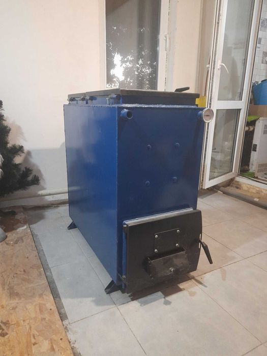 Твердопаливний котел шахтний ПІТОН (Холмова) комплект