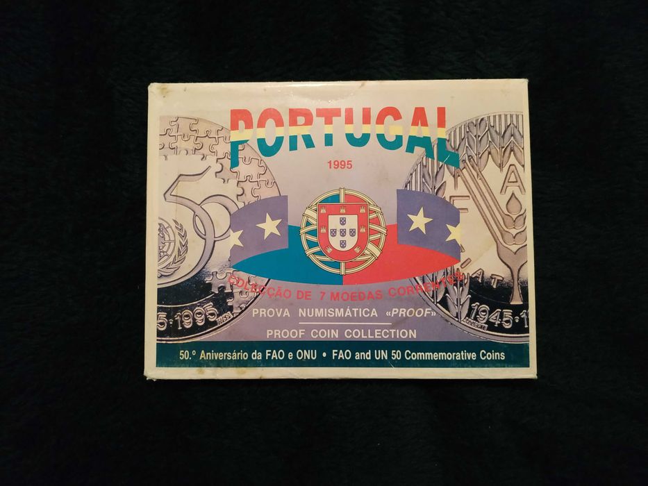 Portugal - set de moedas proof de 1995