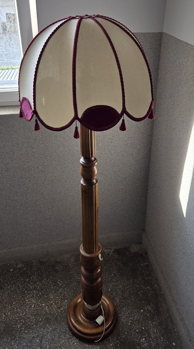 Lampa  stojąca vintage PRL