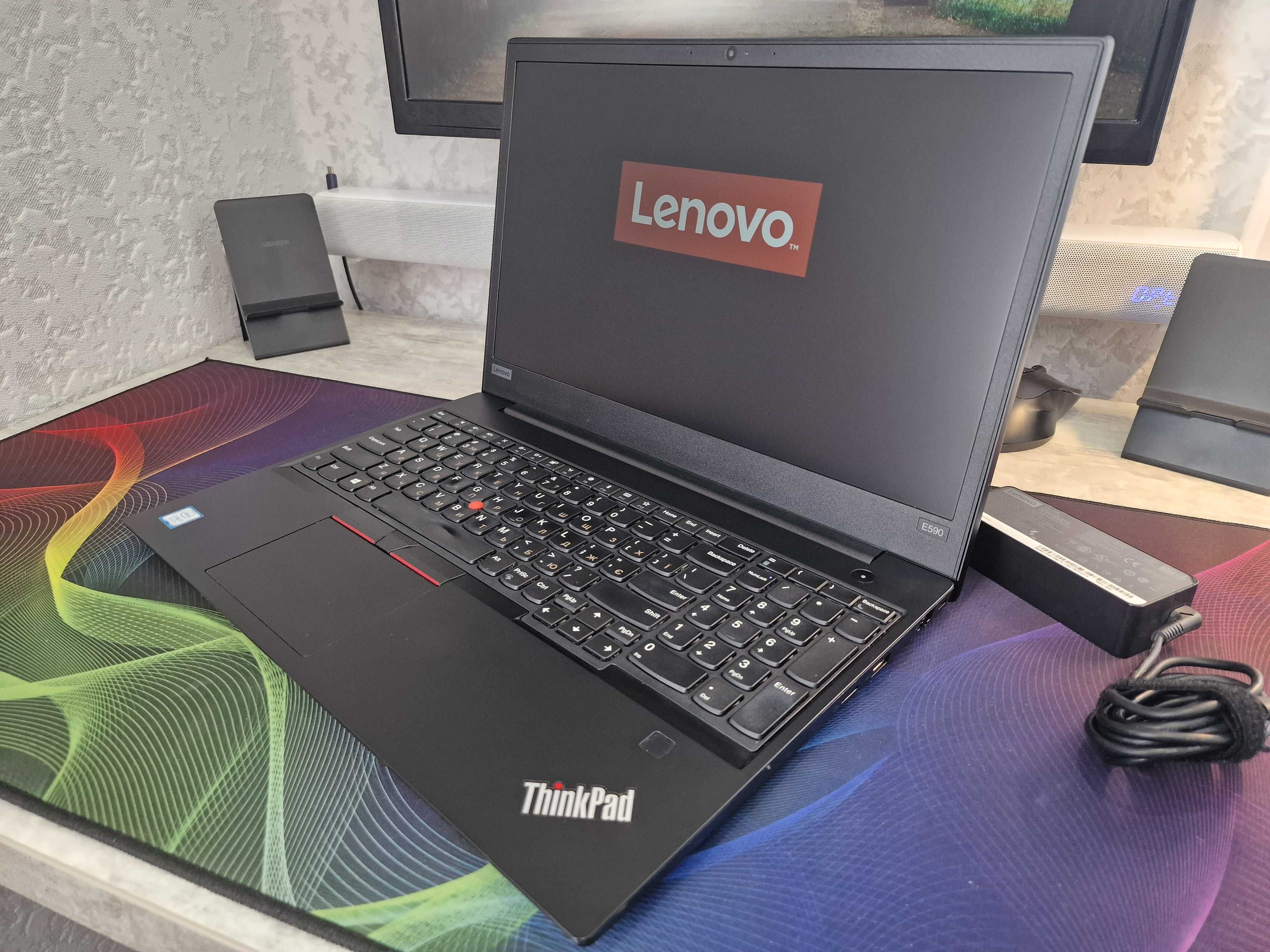 Ноутбук Lenovo E590-15,6”FullHD/Intel i7-8565U/8GB/SSD-256GB/Win11Pro