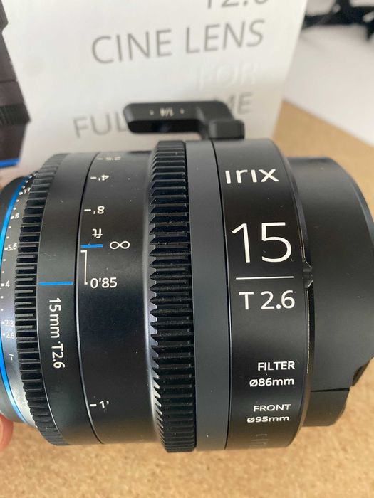 Objectiva IRIX 15mm T/2.6 Cine - PL MOUNT