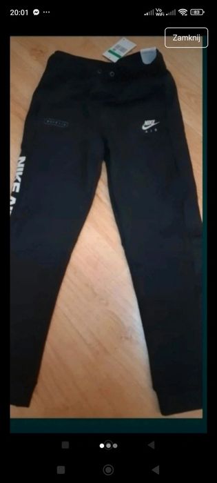 Spodnie Nike L młodzieżowe  sportowe
