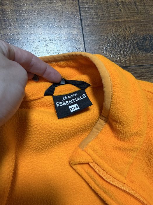 Флісова кофта на замку 134 розмір на 7-9 років Фліска флисовая кофта