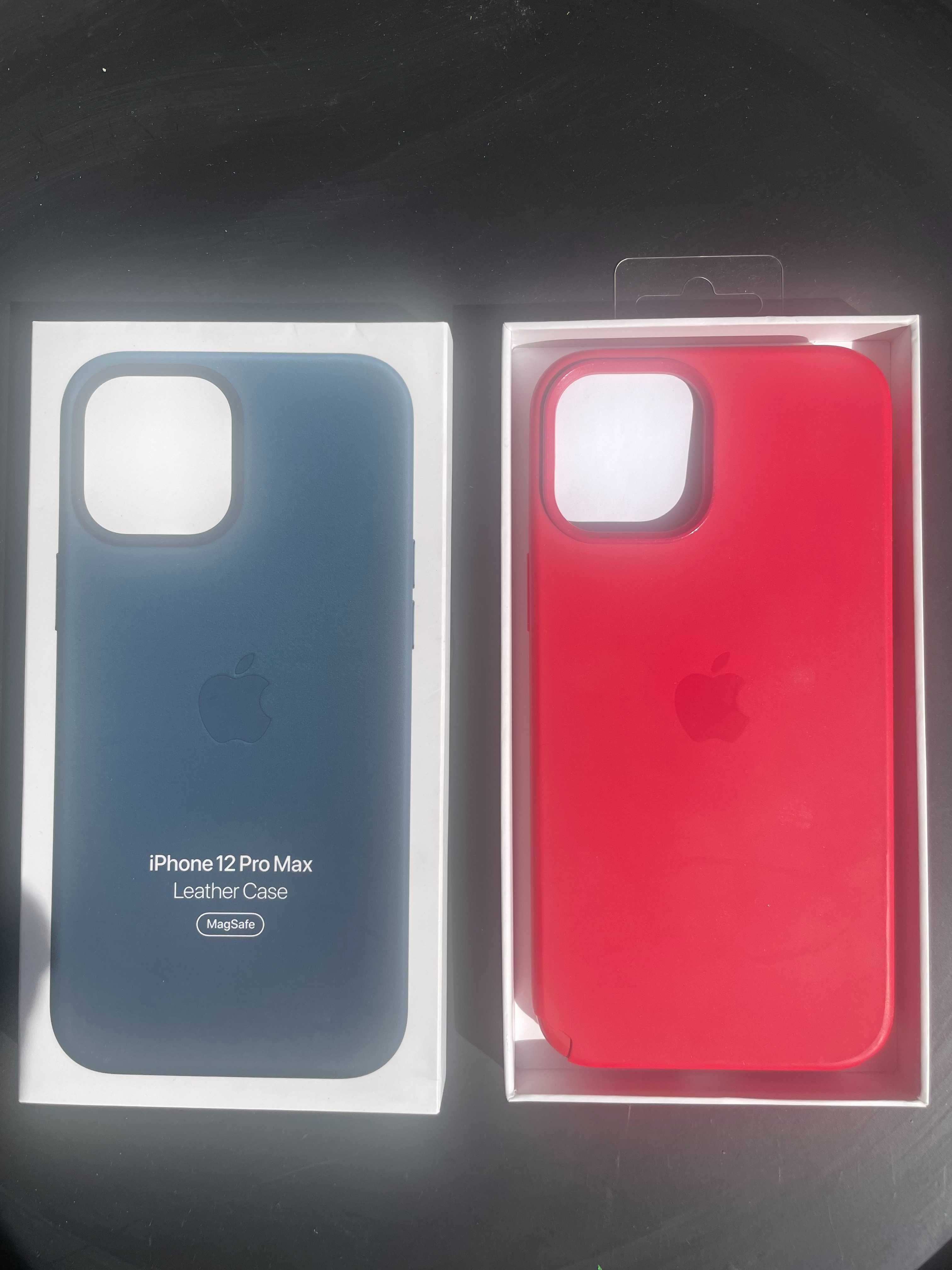 CAPA PROTECTORA MAGSAFE RED APPLE IPHONE 12 PRO MAX - ORIGINAL EMBALAG