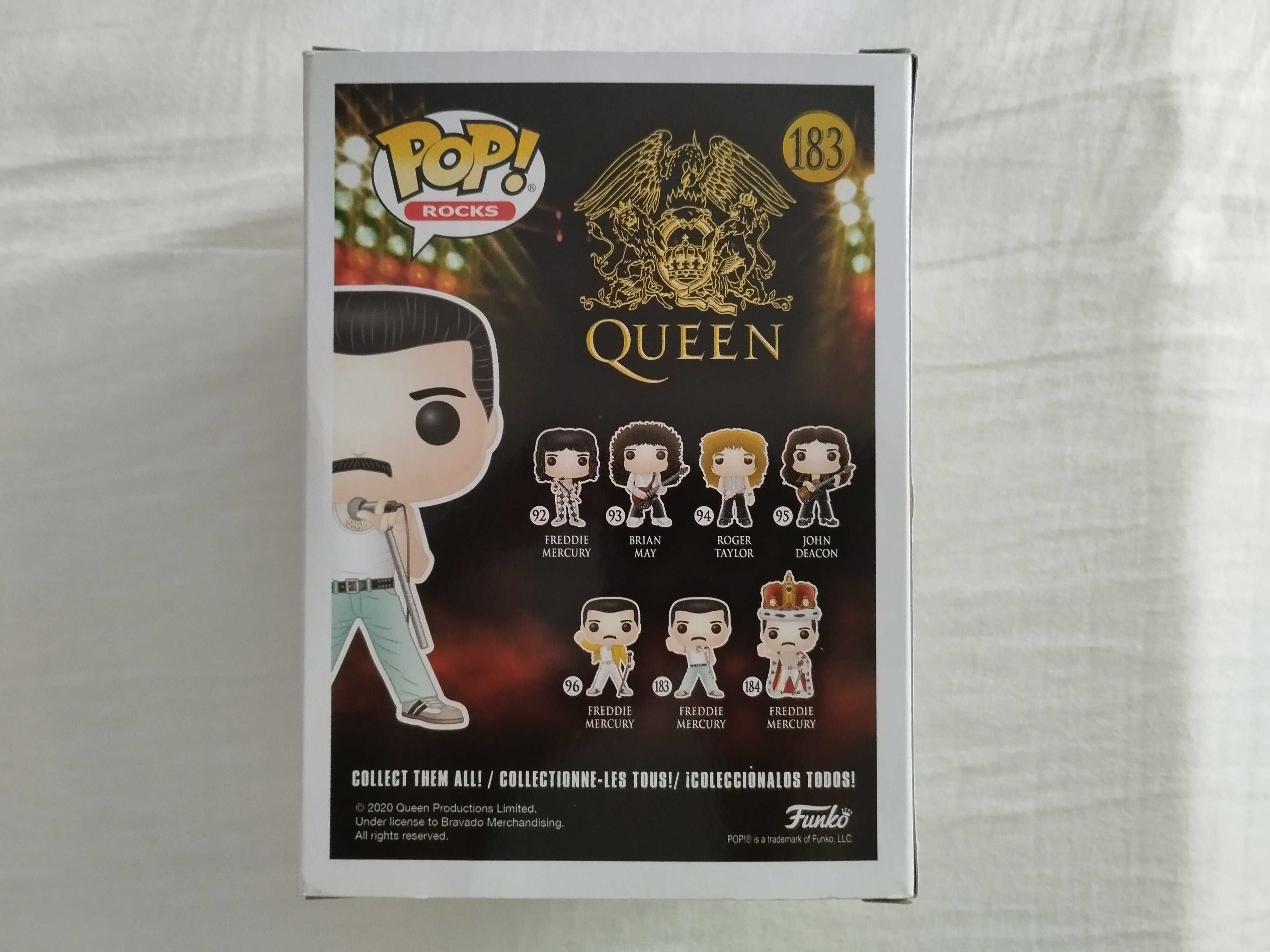 Funko Pop/Freddie Mercury/Radio Gaga #183